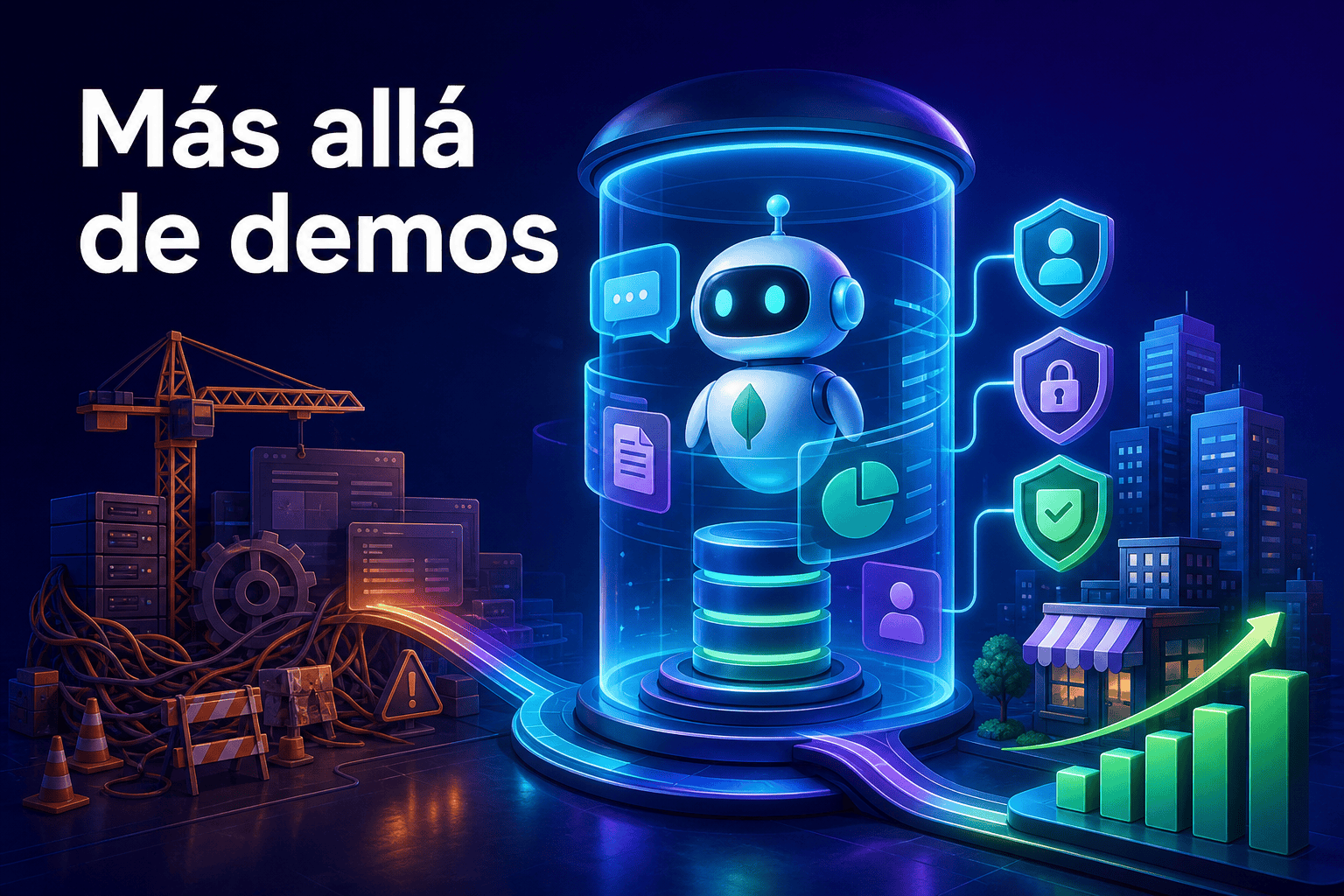 MongoDB Atlas Agent Engine: agentes de IA para empresas, no solo demos