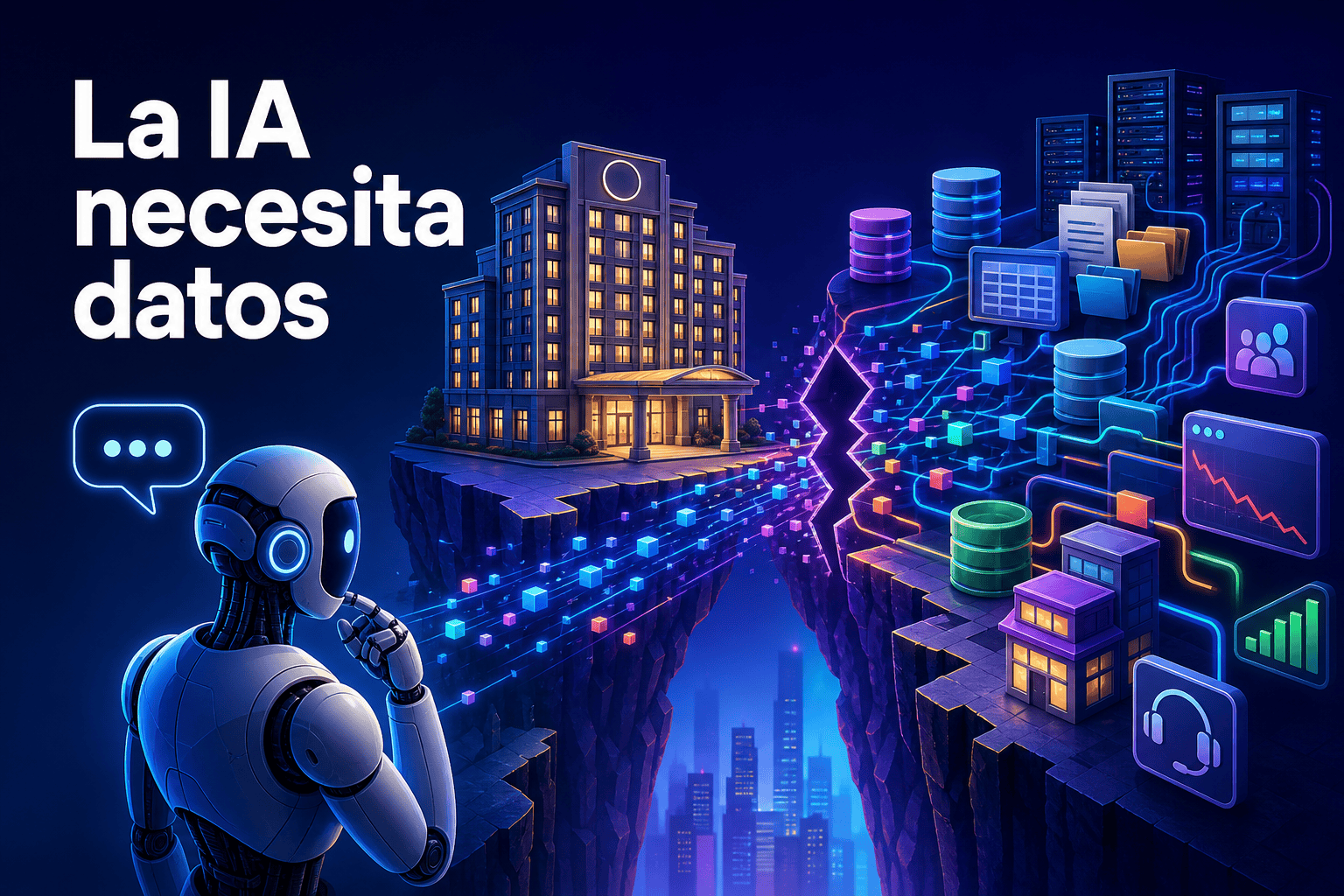 Agentes de IA para empresas: Hilton expone la brecha de datos en tiempo real