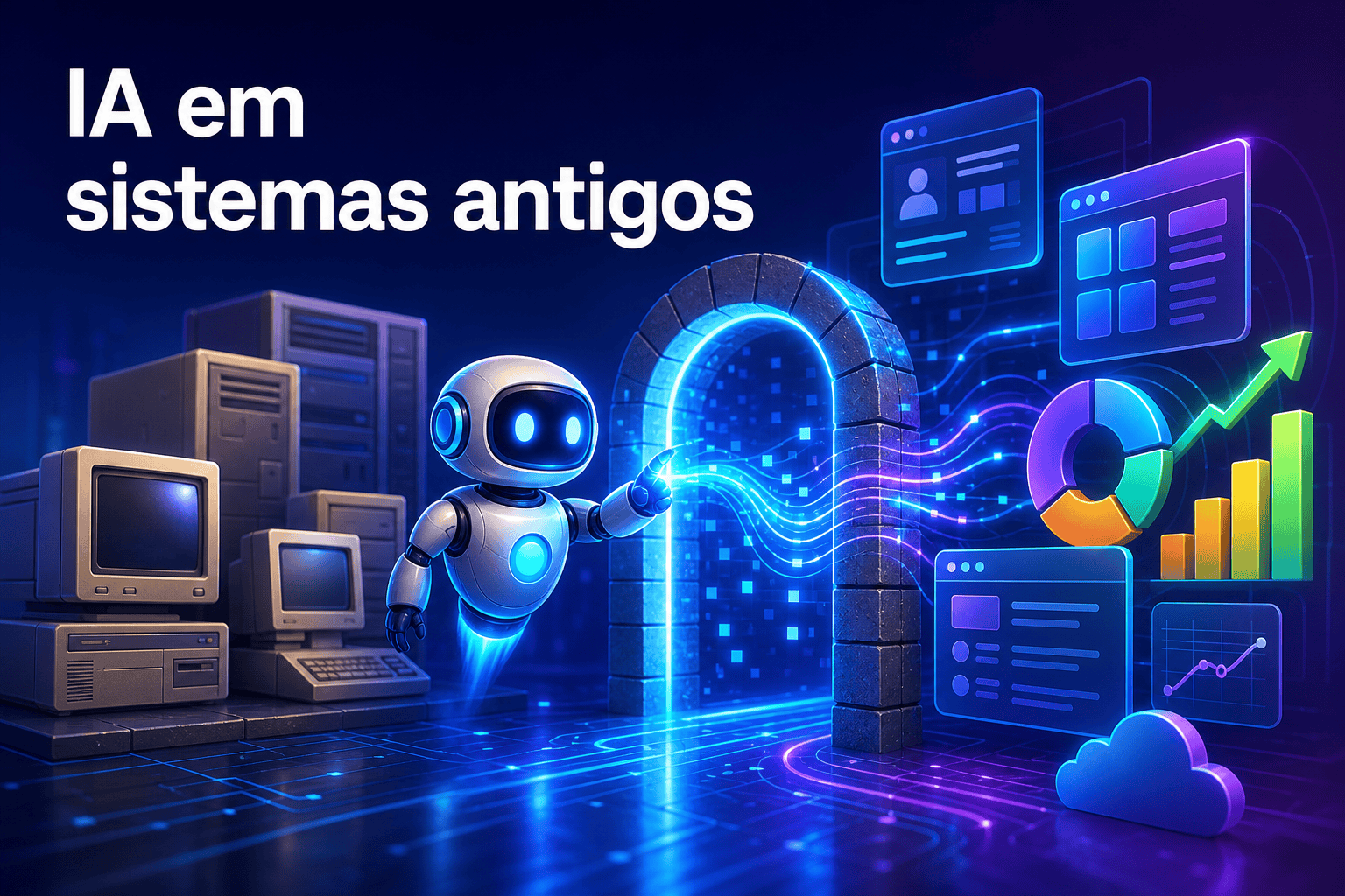 Agentes de IA para empresas agora conseguem acessar portais legados