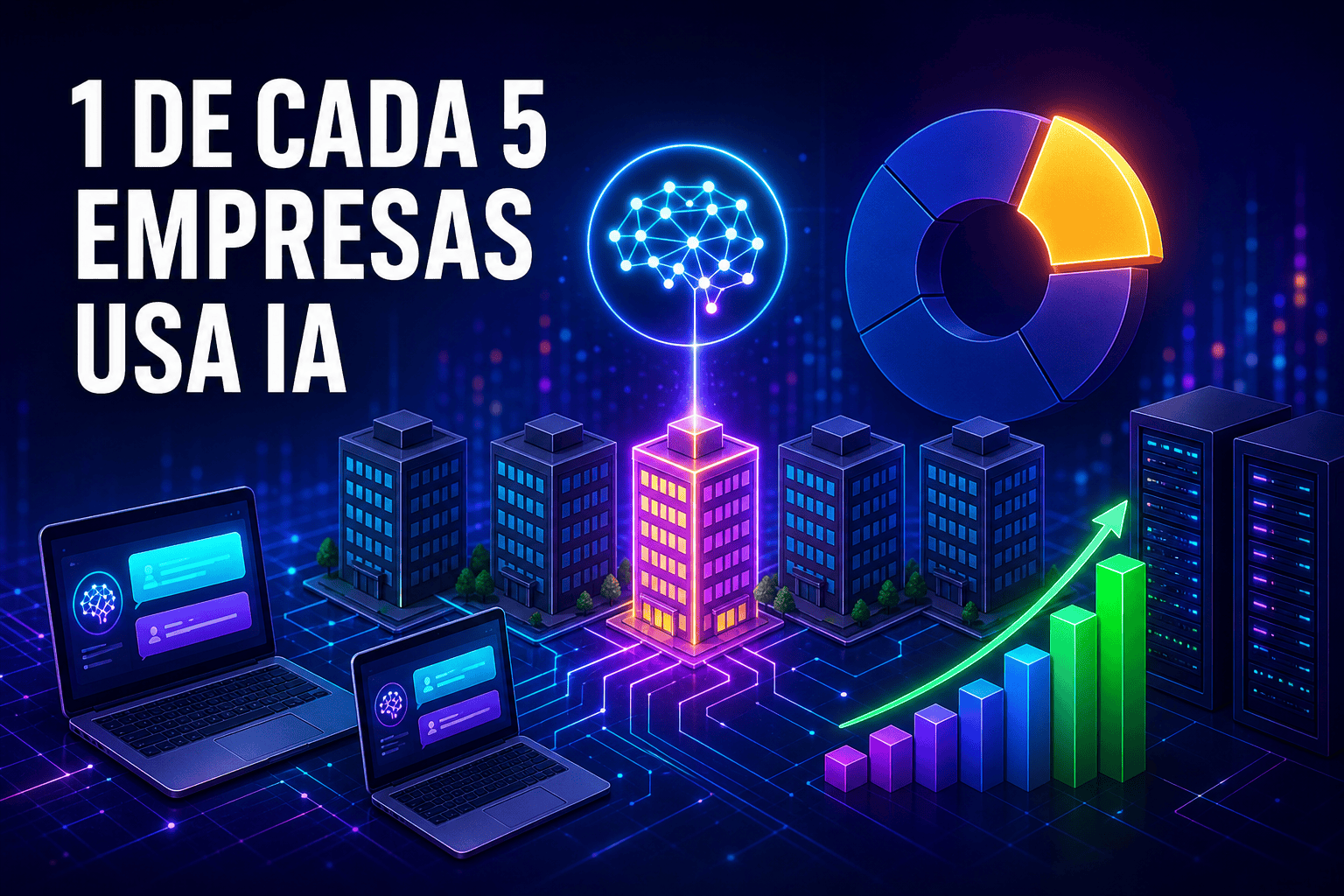 Eurostat: 20% de empresas de la UE usaron IA en 2025 y cómo asistentes de IA para negocios impulsan operaciones en pymes LATAM
