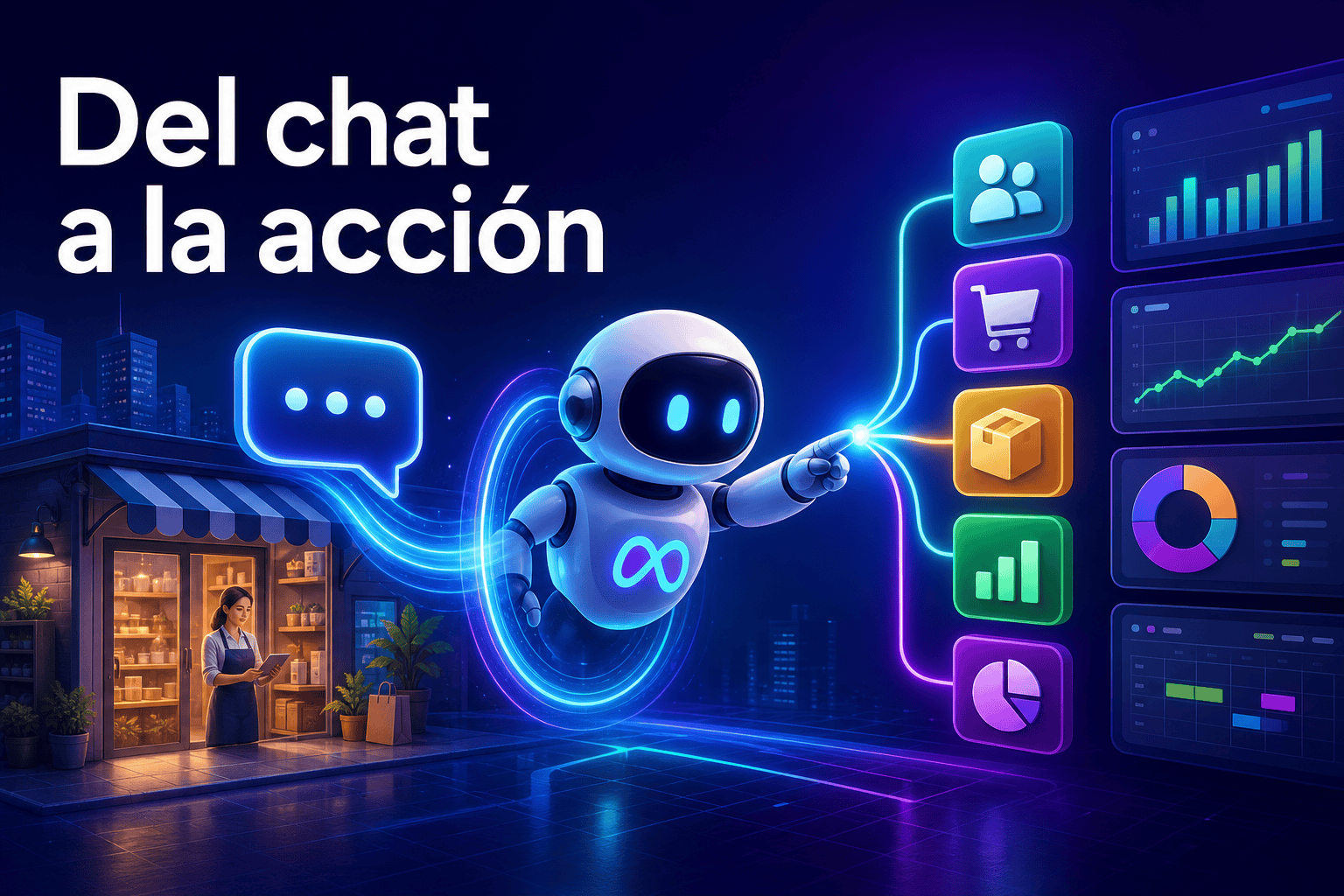 Agentes de IA para empresas: qué significa la apuesta de Meta por las pymes