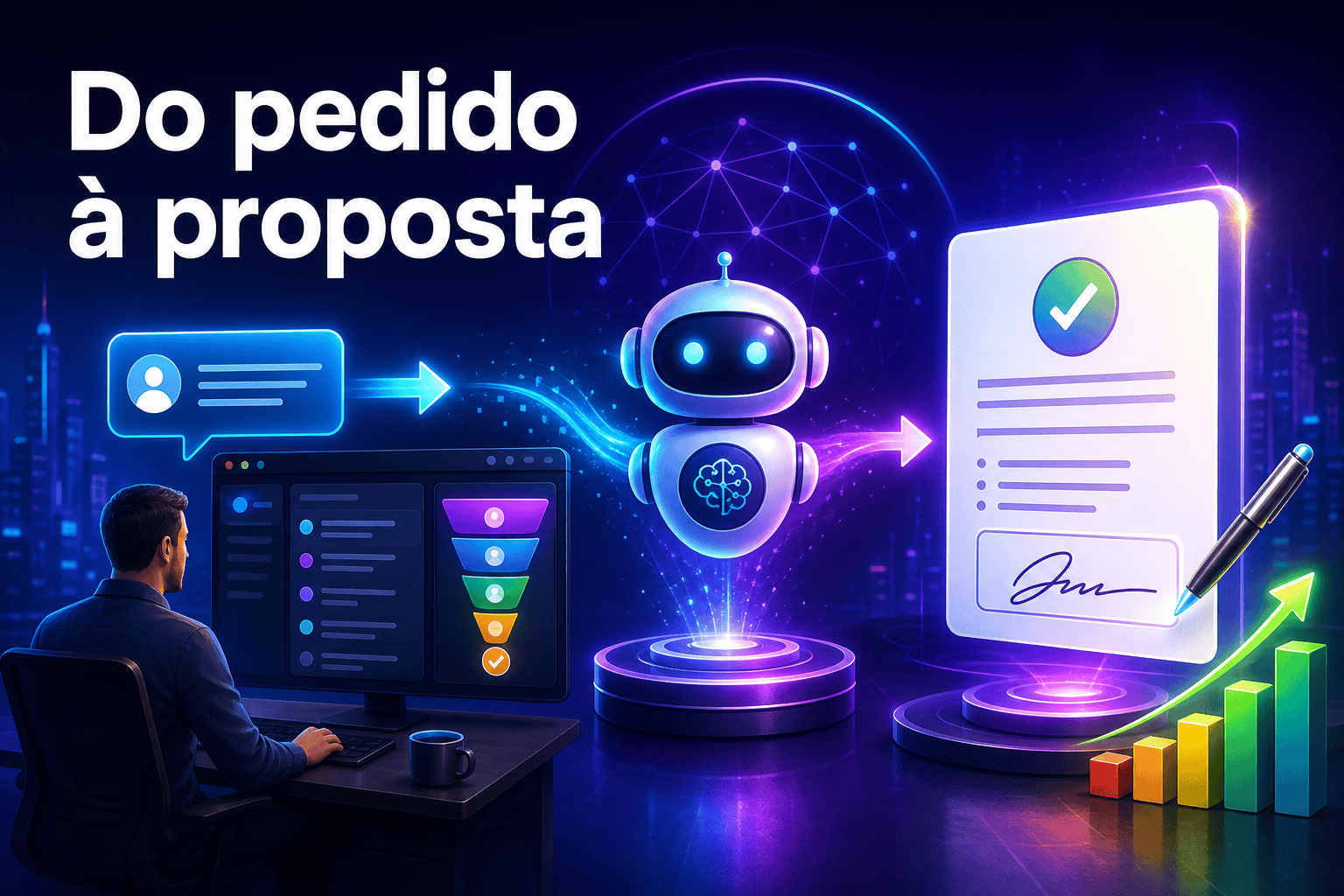 Agente de IA de vendas no CRM: o que o lançamento da Onpipeline significa