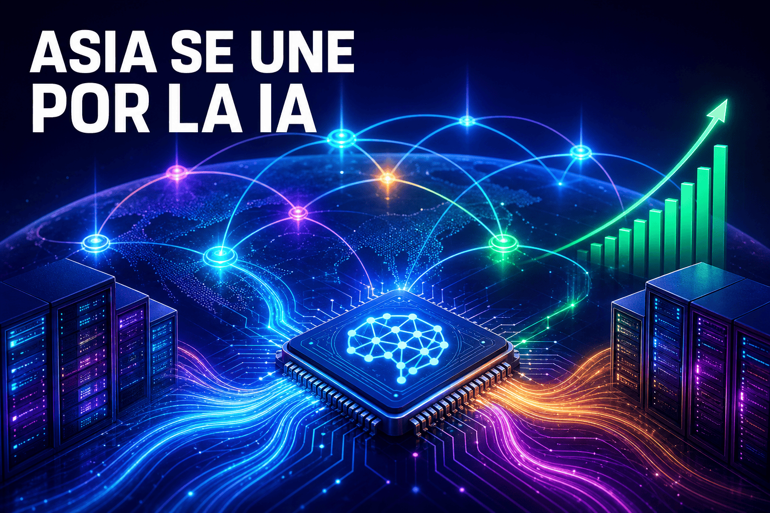 Restricciones de chips de EE.UU. impulsan estrategia regional de IA en Asia: cómo los agentes de IA optimizan operaciones en pymes de LATAM