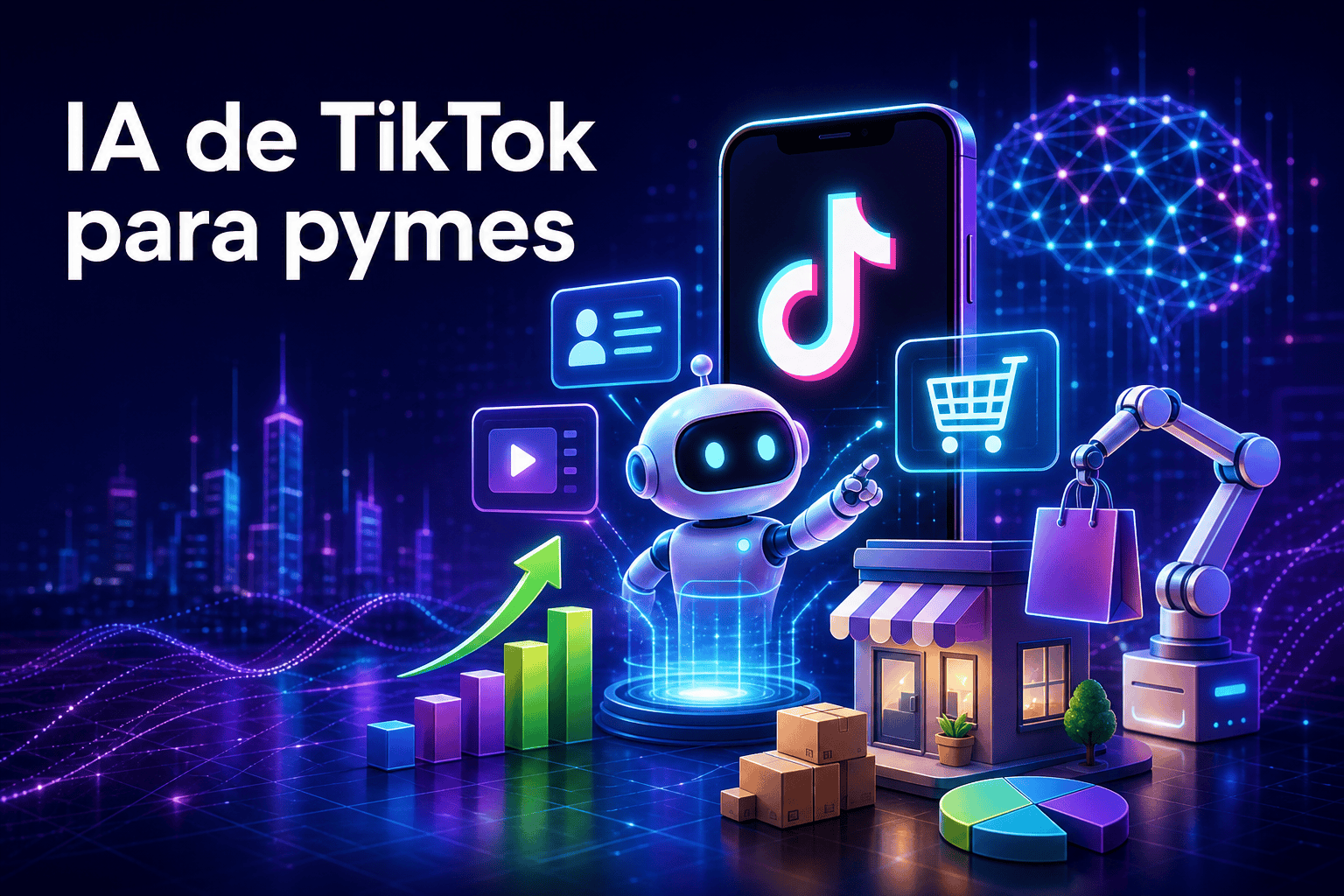 Las nuevas herramientas de IA de TikTok para el marketing de pymes