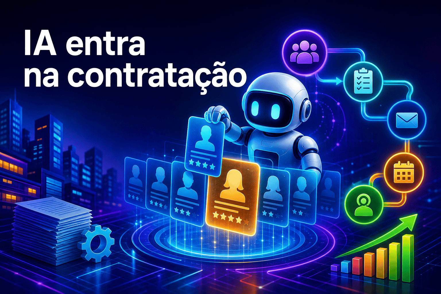 Agentes de IA para empresas: Paychex leva a automação ao recrutamento
