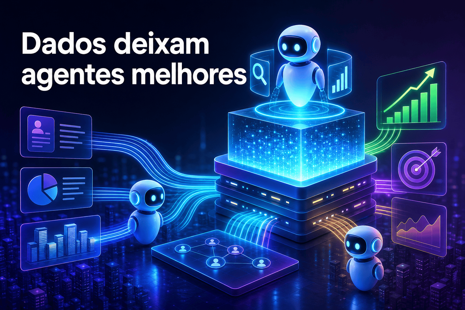 Agentes de IA para empresas: por que a nova camada da Crunchbase importa