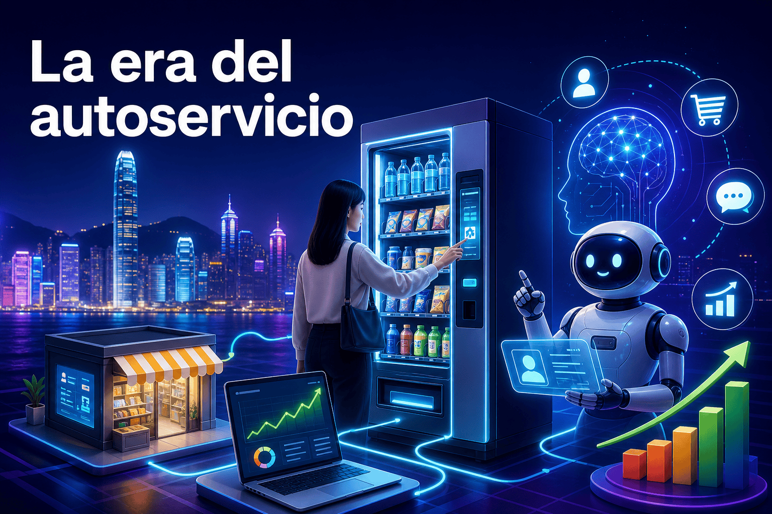 Agentes de IA para pymes: lecciones de la prueba de vending inteligente en Hong Kong