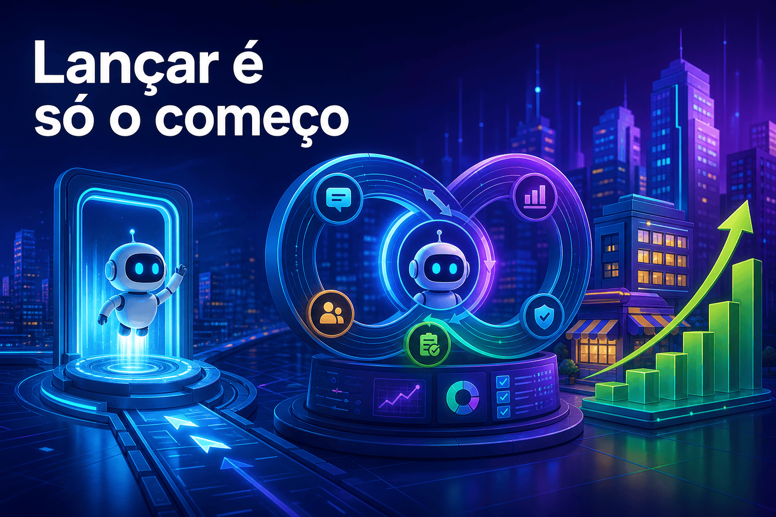 Agentes de IA para empresas: por que o Autoloop da Kore.ai importa